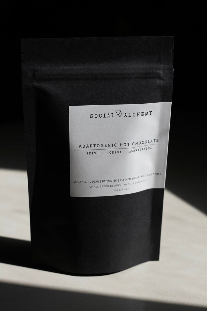 Adaptogenic 100% Organic Hot Chocolate 128g Bag